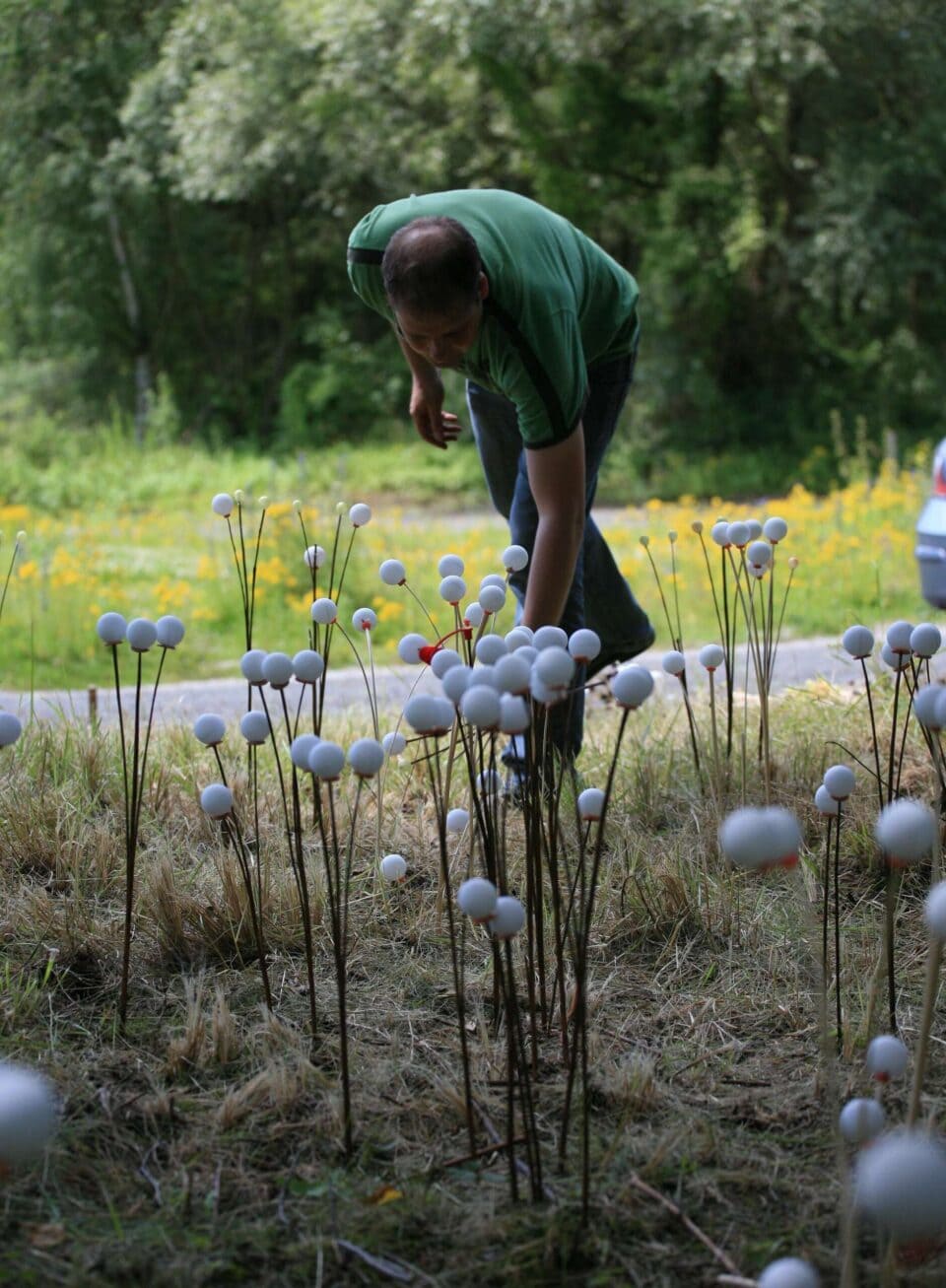 Installation, Les vagabondes, 2006. ©T.B.